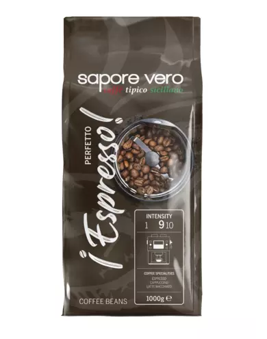Sapore Vero Perfetto Espresso, 1000 гр в мягкой упаковке оптом